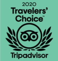 2020 Travelers Choice Find us on TripAdvisor!